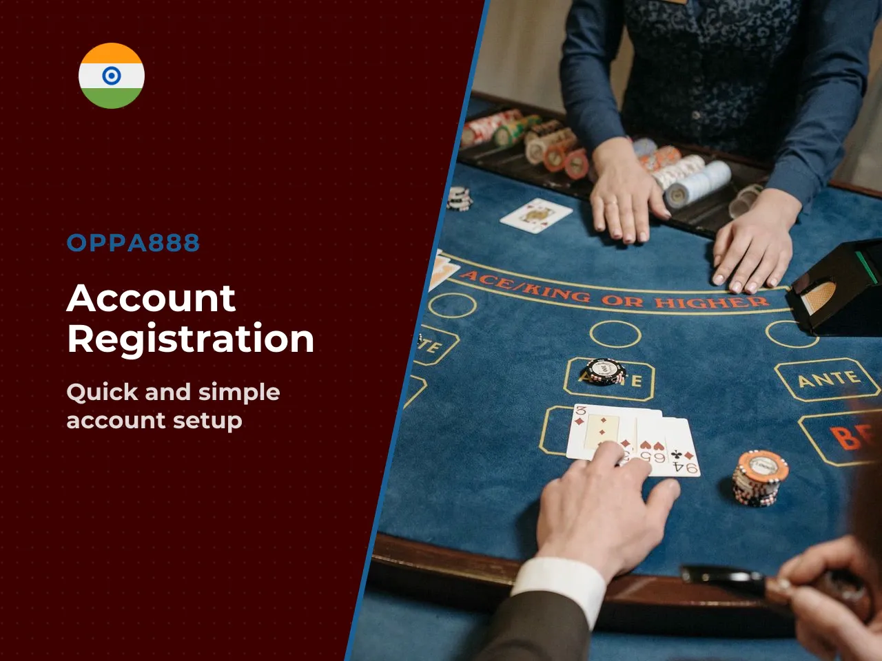 How to Create an Oppa888 Account