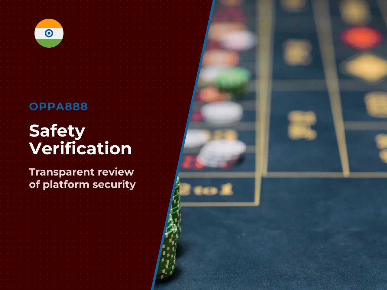 Safety, responsible gambling and Oppa888 verification