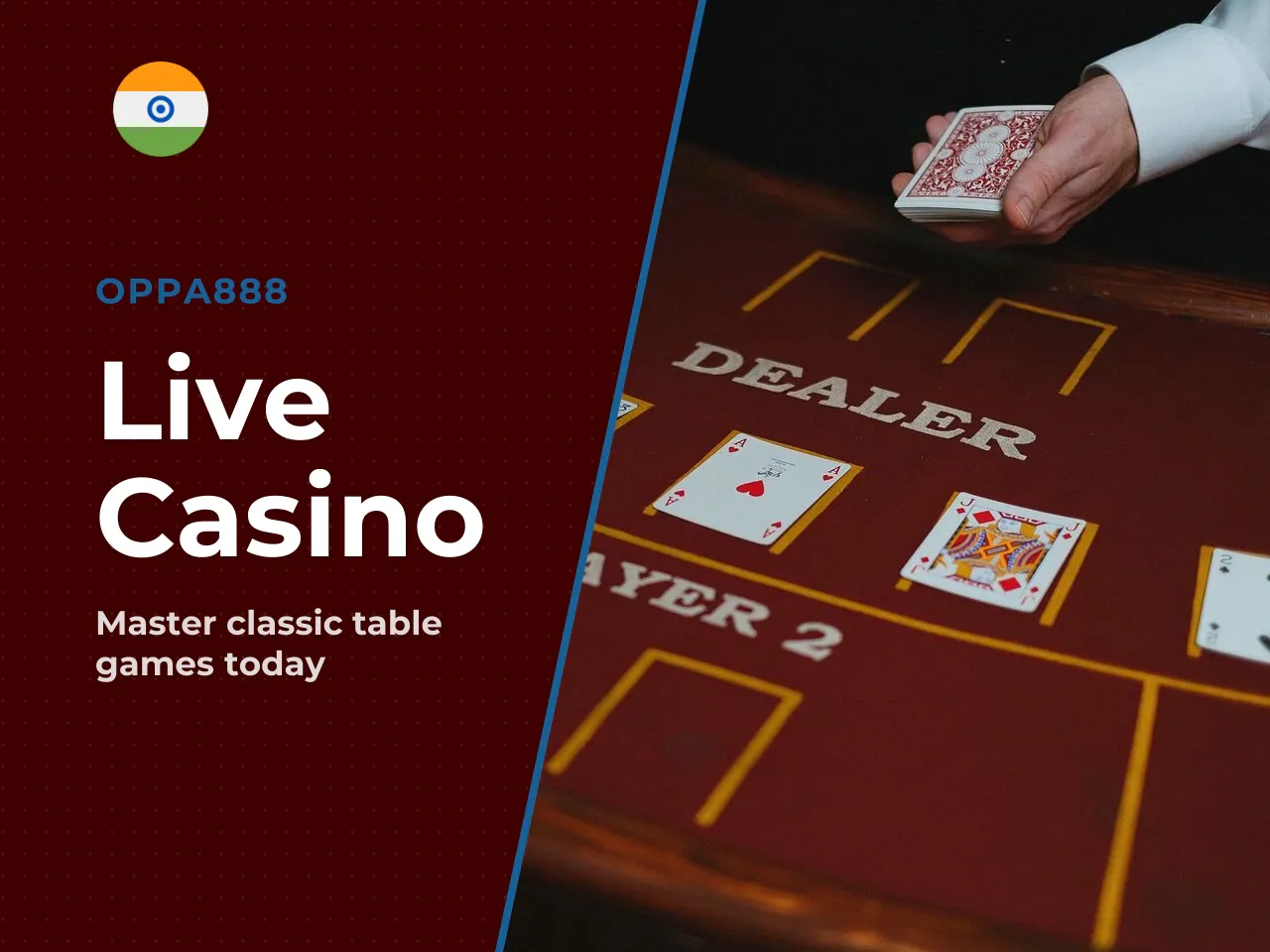 Roulette, Blackjack, Poker and Live Dealer