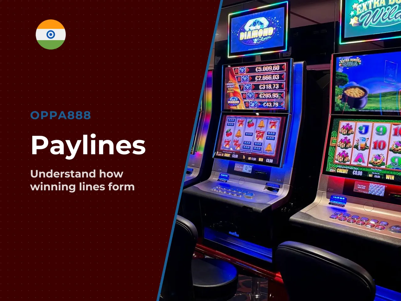 How line wins are formed. Payline