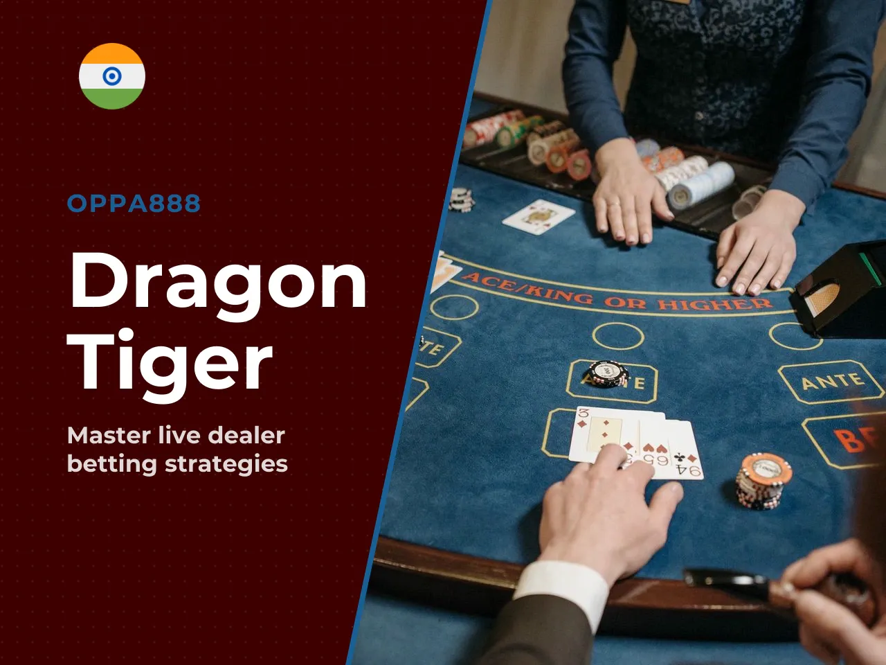 Dragon Tiger Live Dealer Playing With