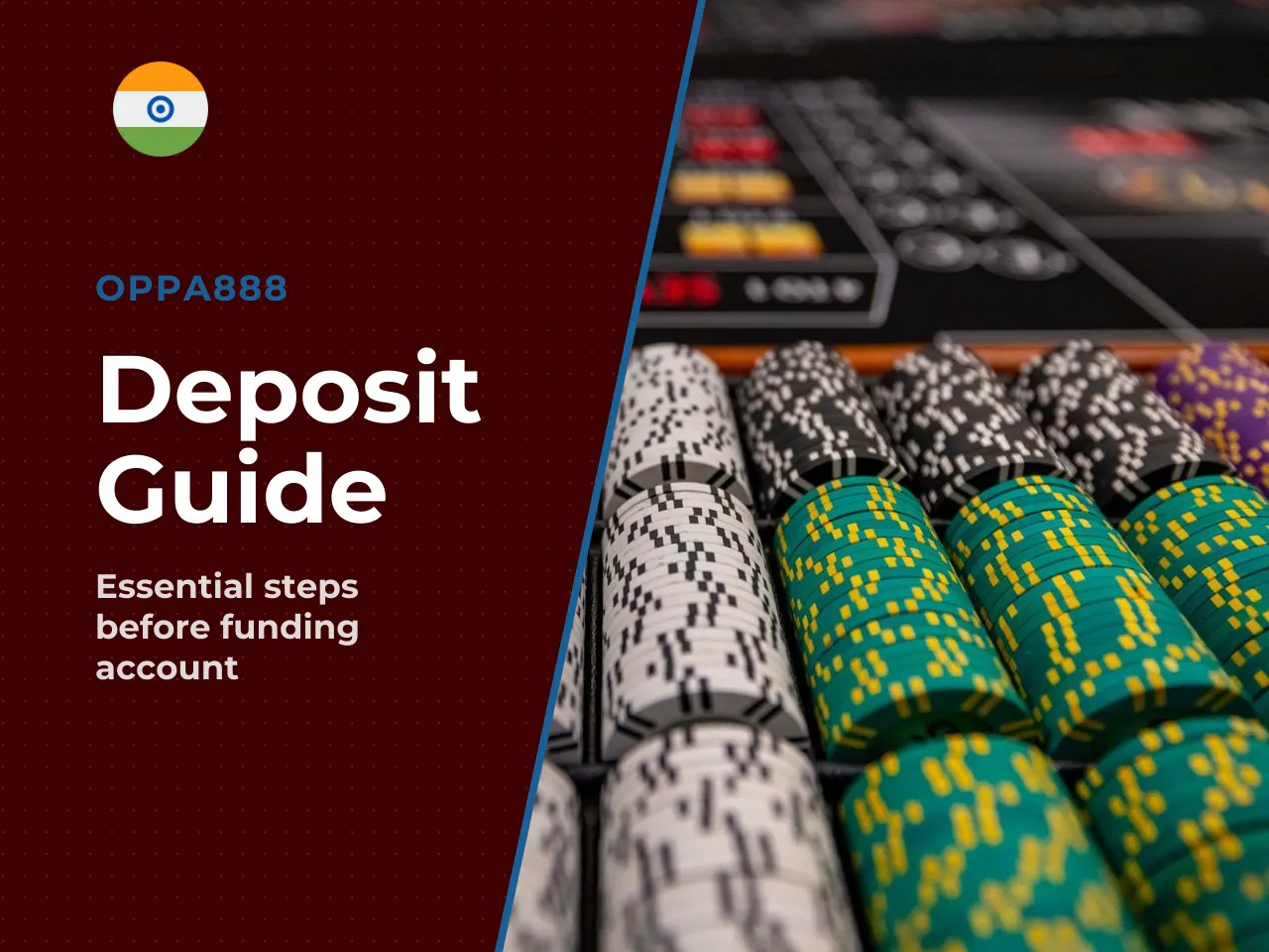 What to check before deposit and