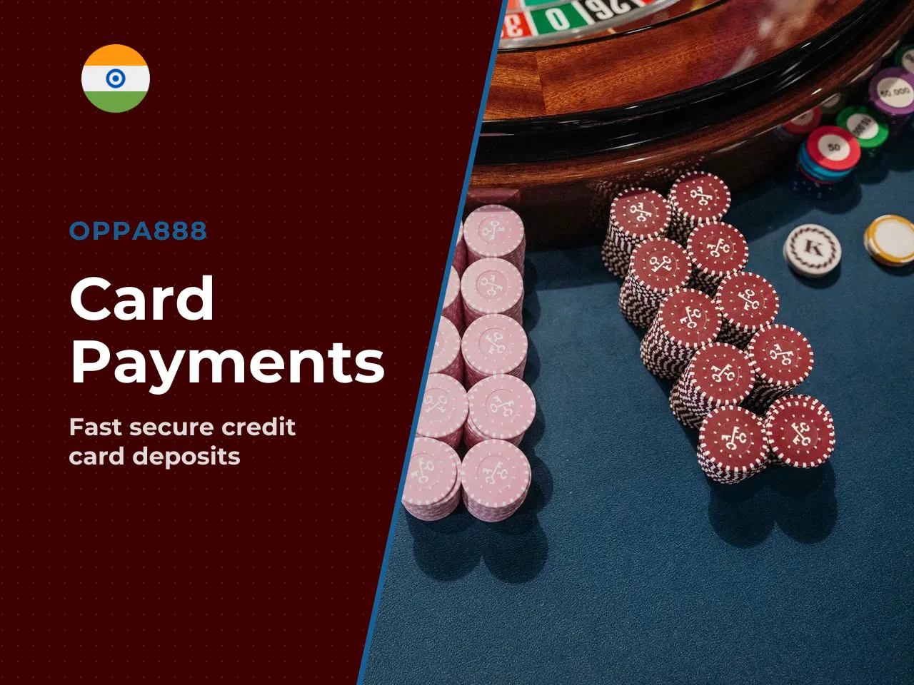 Oppa888 Credit Card Options for Funding